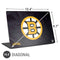 NHL Boston Bruins Distressed Universal Laptop 16.6in (13.4 x 9.7in) Skin